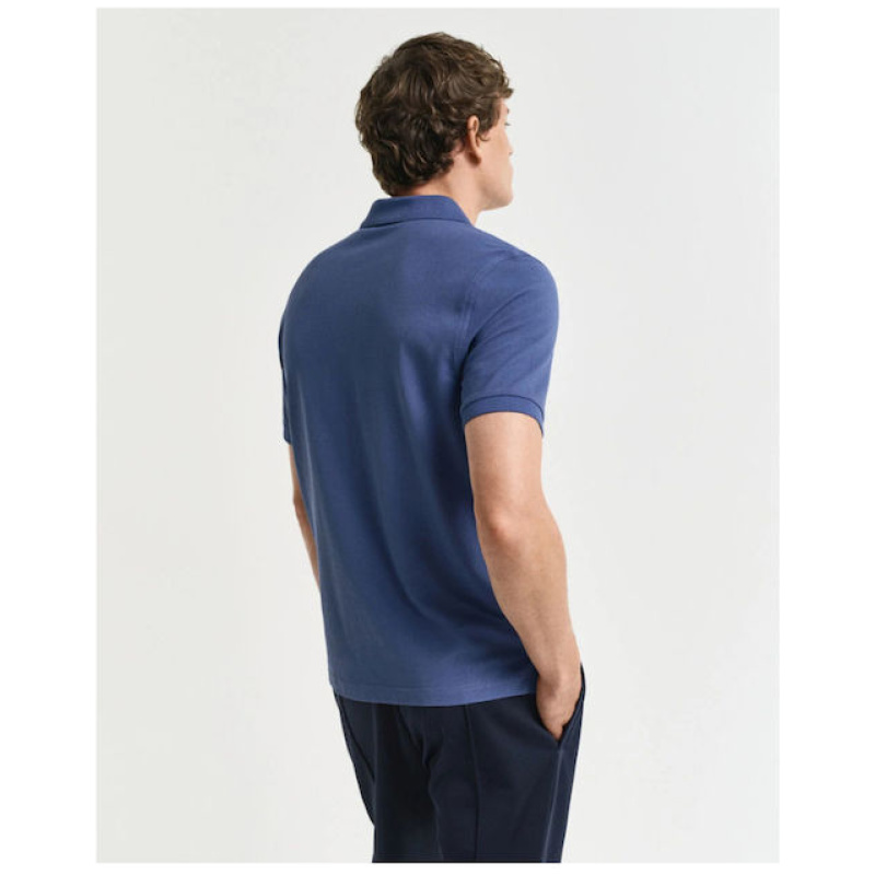 GANT Regular fit shield pique polo shirt